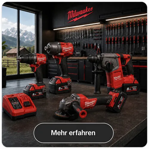 Milwaukee Akku-Werkzeuge für professionelle Anwendungen