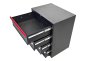 Preview: 4‐Schubladen Schrank Modul für Schranksystem - 711 x 507 x 820 mm | RETTER - WT01Y9234