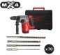 Preview: Akku - Kombihammer 18 V - inkl. 70 Hammerbohrer im HD Box | Milwaukee - M18 M18FHX-0X | FHX MX4 SDS-Plus