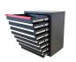 Preview: 7‐Schubladen Schrank Modul für Schranksystem - 711 x 507 x 820 mm | RETTER - WT01Y8001