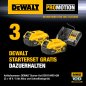Preview: Akku Schlagbohrschrauber + Winkelschleifer SET 5-tlg. | KOMBO-KIT 18/54 Volt | 2x 54 Volt XR 108Wh Akku | DeWALT - DCK2016T2T-QW