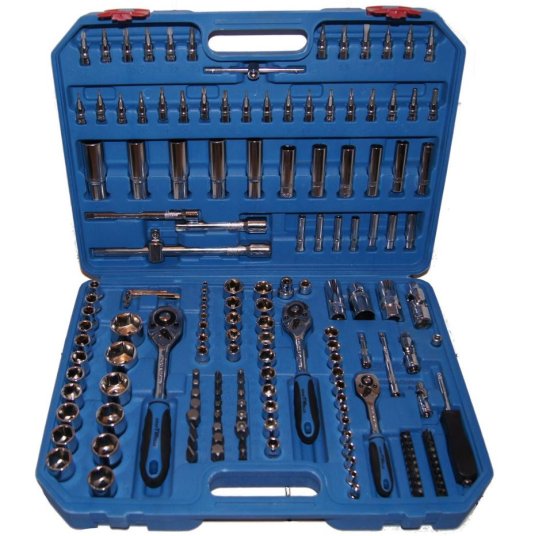 Mechaniker Werkzeugsortiment - 179-teilig - metrische Werkzeuge