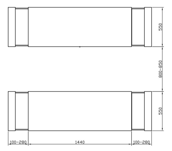 Scherenhebebühne 3.5 t - Unterflur Einbau