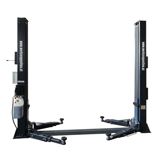 Preview: RETTER Zwei-Säulen-Hebebühne RTH-2042 Trendline 4.2T mit 3-fach Teleskoparm - halbautomatische Entriegelung Preview: RETTER Zwei-Säulen-Hebebühne RTH-2042 Trendline 4.2T mit 3-fach Teleskoparm - halbautomatische Entriegelung