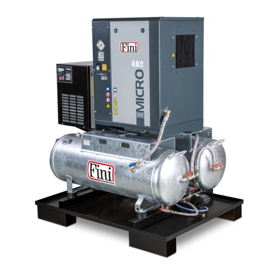 Schraubenkompressor DUO-MICRO -SE 4,0-10 2X100 K | 2 x 100 LiterDUO-MICRO -SE 4,0-10 2X100 K