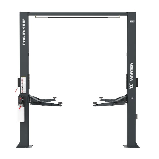 Preview: WARTER Zwei Säulen Hebebühne ProLift 45BF 4.5T mit 3-fach Teleskoparm - barrierefrei Preview: WARTER Zwei Säulen Hebebühne ProLift 45BF 4.5T mit 3-fach Teleskoparm - barrierefrei
