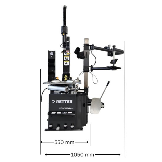 Reifenmontagemaschine - Retter RT706D APro