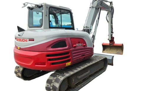 Takeuchi Midibagger TB290-2 - Allrounder mit 70 PS Yanmar Dieselmotor mit Turbolader | Gebraucht: 2500 Stunden