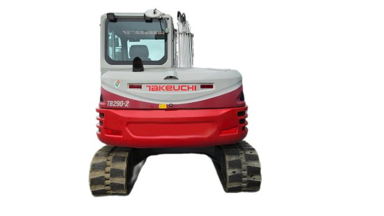 Takeuchi Midibagger TB290-2 - Allrounder mit 70 PS Yanmar Dieselmotor mit Turbolader | Gebraucht: 2500 Stunden