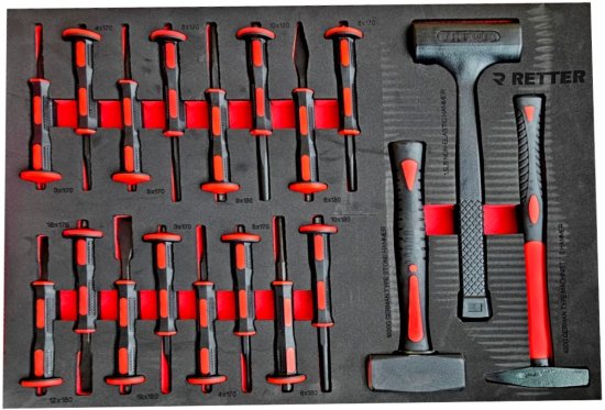 Werkstatteinrichtung - Werkzeugschrank - Lochwand - Hängeschrank - Schubladen