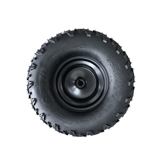 Preview: Komplettrad hinten 14x5.00-6" mit Felge – für Kinderquad / Mini ATV Preview: Komplettrad hinten 14x5.00-6" mit Felge – für Kinderquad / Mini ATV