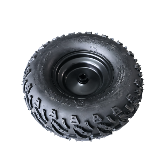 Preview: Komplettrad hinten 14x5.00-6" mit Felge – für Kinderquad / Mini ATV Preview: Komplettrad hinten 14x5.00-6