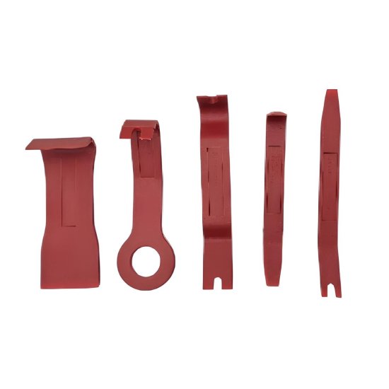 Preview: Zierleisten-Entfernungswerkzeug, Montagehebelset 5-teilig RT-F1009 Preview: 11-tlg. Montagehebelset Auto | Verkleidung & Clips sicher entfernen