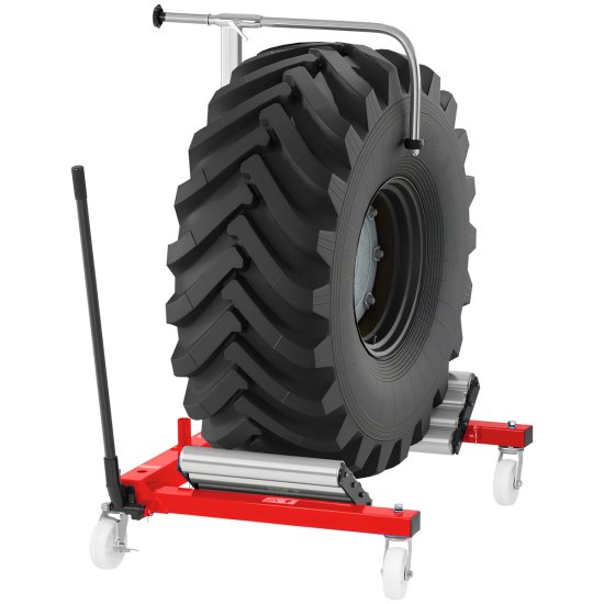 Reifenmontagegerät - Reifenmontagewagen für Land- und Baumaschinen - max. 1500 kg Tragkraft | RETTER