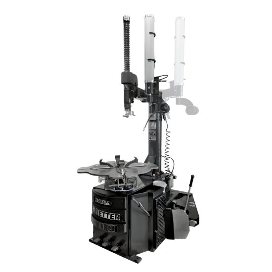 Preview: RETTER Profi Reifenmontiermaschine 380V RT-706A Pro mit Schwingarm und 2 Stufig & Wuchtmaschine WB-65B | Reifenservice SET Preview: RETTER Profi Reifenmontiermaschine 380V RT-706A Pro mit Schwingarm und 2 Stufig & Wuchtmaschine WB-65B | Reifenservice SET