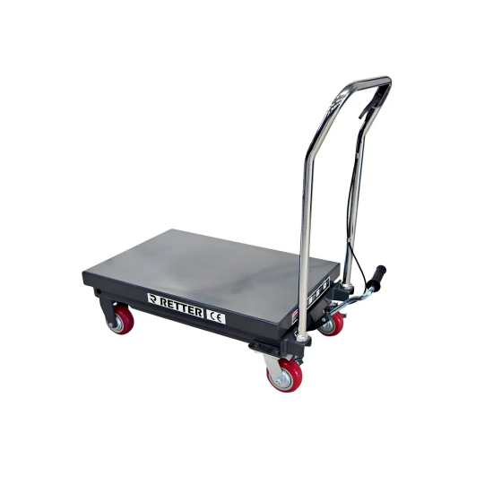 Preview: Scherenhubtischwagen mit 500 kg Tragkraft | RTK-300 mit Einfachschere - RETTER Preview: Scherenhubtischwagen mit 300 kg Tragkraft | RTK-300 mit Einfachschere - RETTER