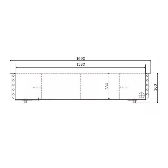 Preview: Einbau-Stahlwanne 1-tlg. für Unterflurmontage der Profi Scherenhebebühne RT-FW3500 (3,5 t) Preview: Einbau-Stahlwanne 1-tlg. für Unterflurmontage der Profi Scherenhebebühne RT-FW3500 (3,5 t)