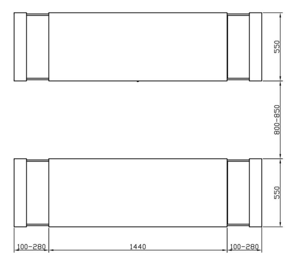 Scherenhebebühne 3.5 t - Unterflur Einbau