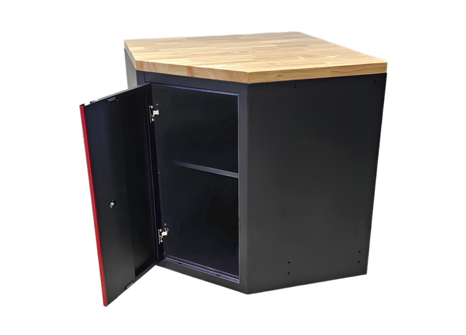 1‐türiger Eckbodenschrank Modul für Schranksystem - 832 x 832 x 820mm | RETTER - WT01Y8007