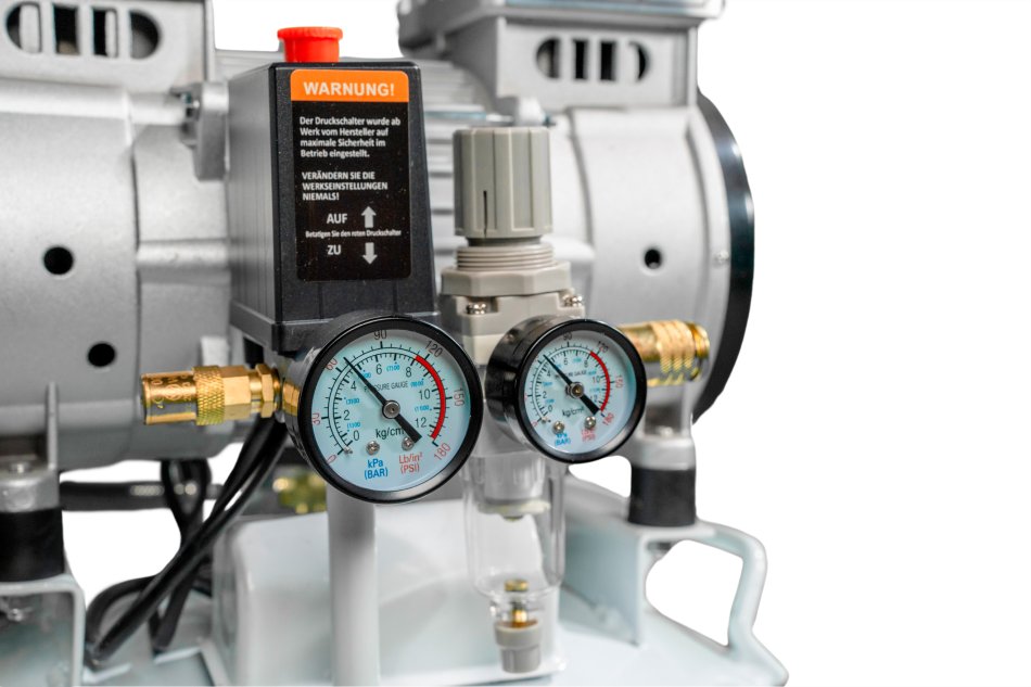 Flüster Kompressor Silent Kompressor öl frei 45 L 2PS Flüster Kompressor Silent Kompressor öl frei 45 L 2PS