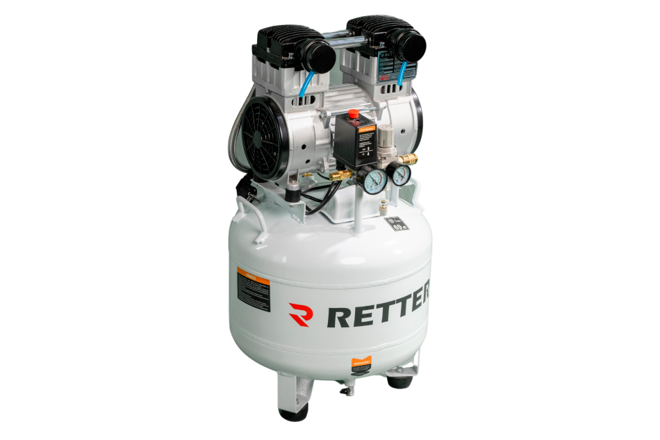 Flüster Kompressor Silent Kompressor öl frei 45 L 2PS Flüster Kompressor Silent Kompressor öl frei 45 L 2PS